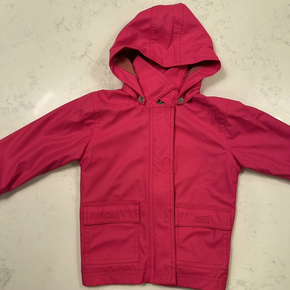 Petit Bateau girls raincoat size 2